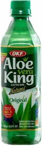 Drink with pieces of aloe 500 ml OKF Aloe Vera King