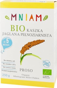Millet porridge wholegrian since 5 month gluten-free BIO 250 g MNIAM