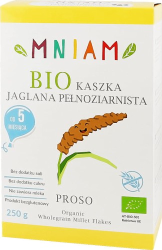 Millet porridge wholegrian since 5 month gluten-free BIO 250 g MNIAM