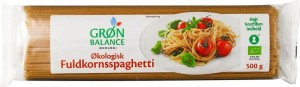 PASTA (SEMOLINE WHOLEGRAIN) SPAGHETTI BIO 500 g - GRON BALANCE