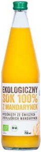 Mandarin juice 100% BIO 750 ml EkoWital