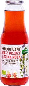 Sok z brzozy z dziką różą BIO 1 l EkoWital