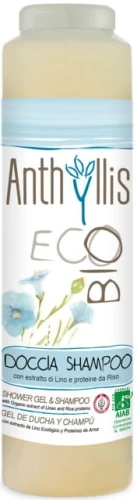 Shampoo und Duschgel mit Leinextrakt und Reisproteinen eco 250 ml - ANTHYLLIS