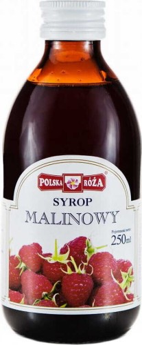 Raspberry syrup 250 ml Polska Roża