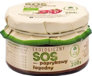 Sauce au paprika douce BIO 200 g - DARY NATURY