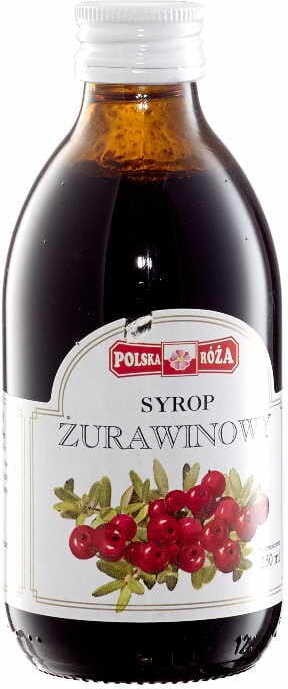 Cranberry syrup 250 ml Polska Róża