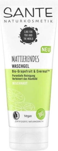 GEL LAVANT VISAGE ECO PAMPLEMOUSSE MATTIFIANT 100 ml - SANTE