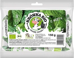 Glutenfreie Fudges mit Minze BIO 150 g - EKOFLORKA