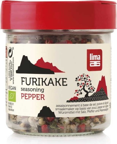 FURIKAKE WITH PEPPER BIO 90 g - LIMA