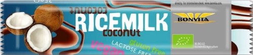 BAR COCONUT - RICE LACTOSE-FREE GLUTEN-FREE BIO 35 g - BONVITA