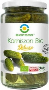 GHERKINS DELUXE BIO 740 g (440 g) - BIO FOOD