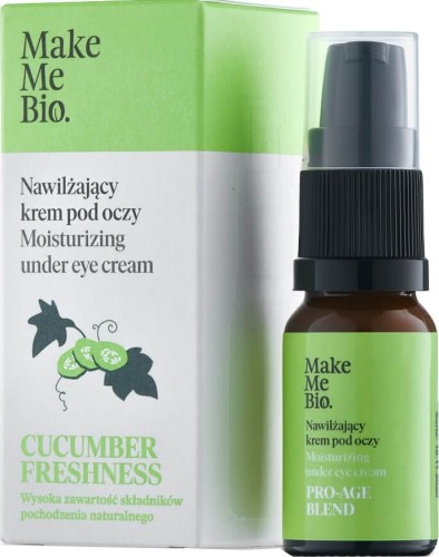Moisturizing cream under eye Cucumber Freshness 10ml Make me BIO