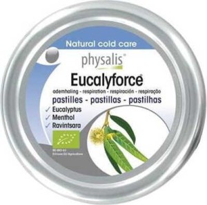 EUCALYFORCE (ZUIGPASTAILLEN VERGEMAKKELIJKEN DE ADEMHALING) BIO 45 g - PHYSALIS