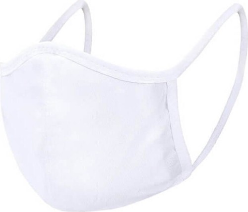 PROTECTIVE MASK COTTON WHITE + 20 DISPOSABLE FILTERS - SAKWABAG