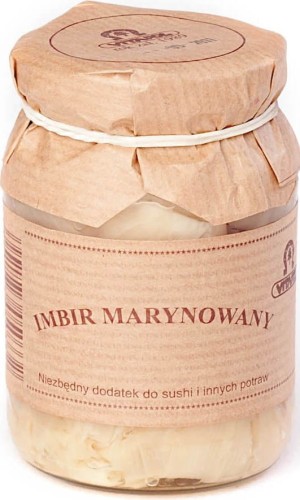 Jengibre blanco marinado 180 g - Vitapol