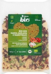 Hirse mit Gemüse glutenfrei BIO 120 g - SOLIGRANO