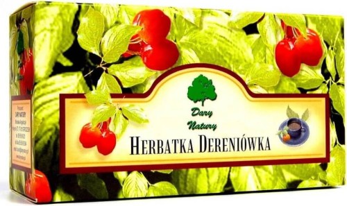 HERBATKA DERENIÓWKA BIO (25 x 3 g) - DARY NATURY
