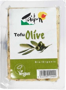 Tofu with olives BIO 200 g Taifun