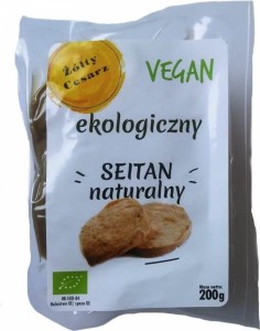 Natural wheat gluten (seitan) BIO 200 g Żółty Cesarz