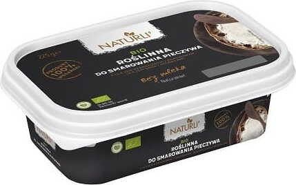 Margaryna wegańska bez oleju palmowego BIO 225 g Naturli