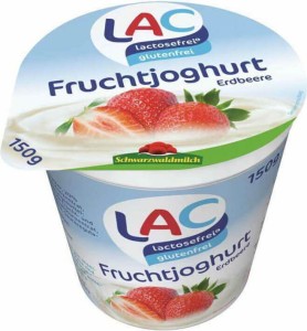 Strawberry yogurt lactose-free 150 g Schwarzwaldmilch