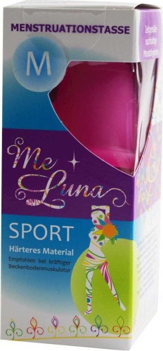 Pink menstrual cup Sport Size M - Me Luna