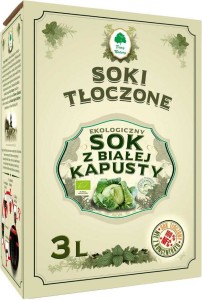 WHITE CABBAGE JUICE BIO 3 L - DARY NATURY