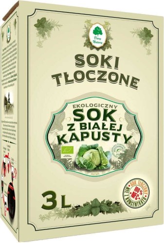 WHITE CABBAGE JUICE BIO 3 L - DARY NATURY