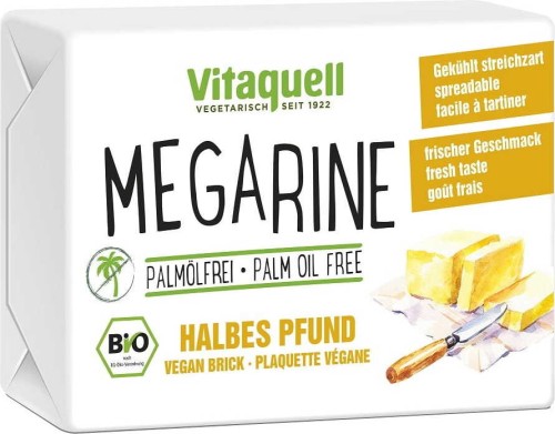 MARGARYNA (BEZ OLEJU PALMOWEGO) BIO KOSTKA 250 g - VITAQUELL