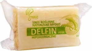 100% plantaardige zeep Dolfijn met palmolie vege 200g Mydlarnia Terug naar de natuur