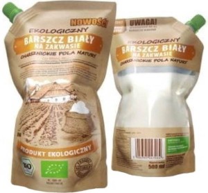 White sour soup on sourdough BIO 500 ml Charsznickie