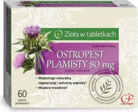 Milk Thistle 80mg 60 capsules Colfarm