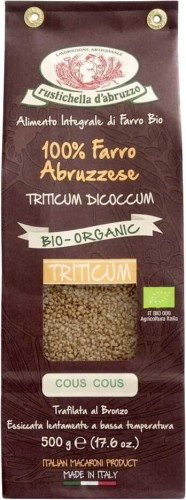 COUSCOUS FROM EMMER WHEAT BIO 500 g - RUSTICHELLA DABRUZZO