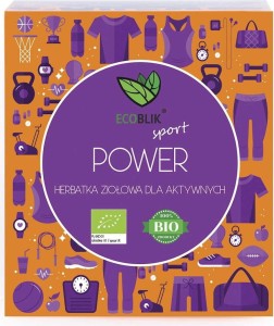 TEA POWER BIO 20 x 2 g - ECOBLIK