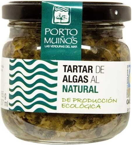 Salade aux algues de mer, concombre mariné et câpres Bio 160 g - Porto Muinos