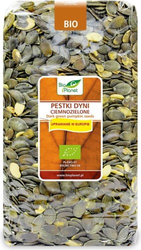 DARK GREEN PUMPKIN SEEDS (CULTIVATED IN EUROPE) BIO 1 kg - BIO PLANET