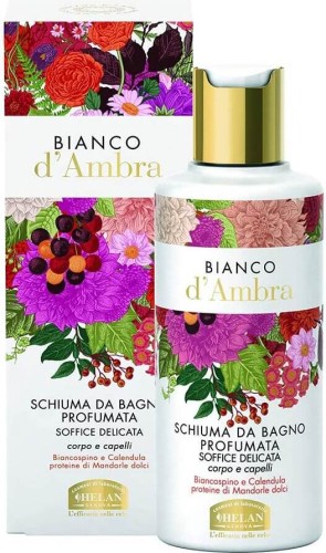 GEL DOUCHE ET BAIN PARFUMÉ BIANCO D'AMBRA 200 ml - HELAN