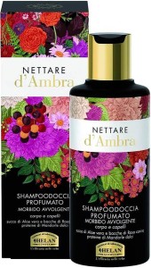 NETTARE D'AMBRA SHAMPOOING ET GEL DOUCHE PARFUMÉ 200 ml - HELAN