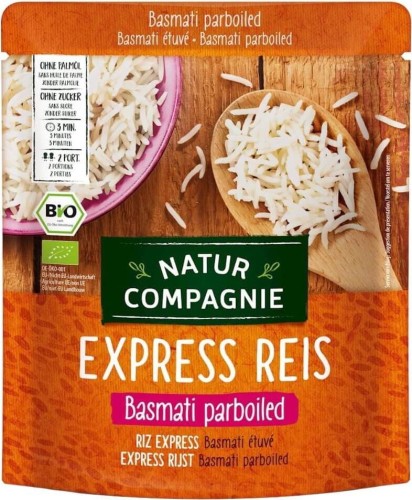 BASMATI RICE PARBOILED BIO 250 g - NATUR COMPAGNIE