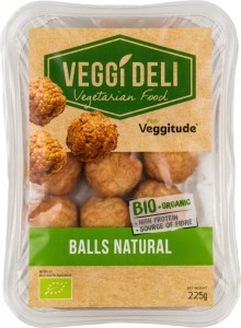 Vegetarian alternative of meatballs BIO 225 g Veggi Deli
