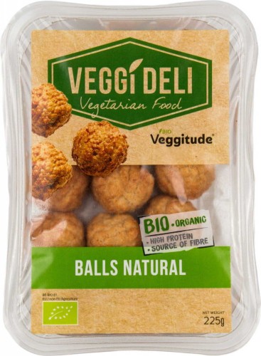 Vegetarian alternative of meatballs BIO 225 g Veggi Deli