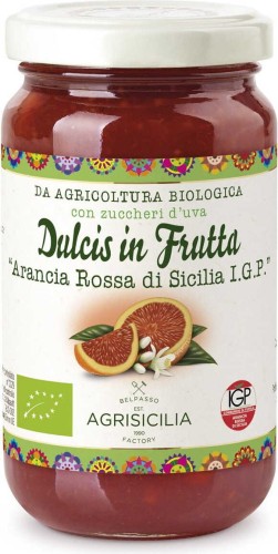 RED ORANGE JAM ARANCIA ROSSA DI SICILIA I.G.P BIO 240 g - AGRISICILIA