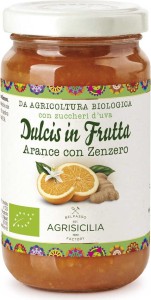 ORANGE MOUSSE WITH GINGER BIO 240 g - AGRISICILIA