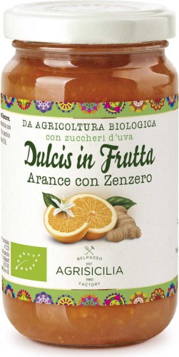 ORANGE MOUSSE WITH GINGER BIO 240 g - AGRISICILIA