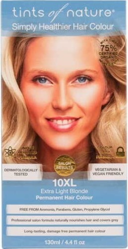 HAIR DYE VERY LIGHT BLOND ECO 130 ML - TINTS OF NATURE