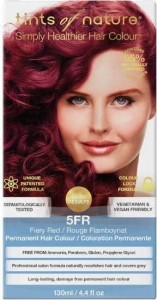HAIR DYE FIRE RED ECO 130 ML - TINTS OF NATURE