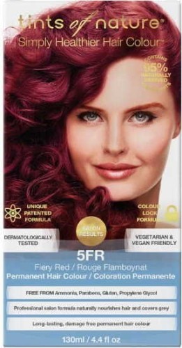 HAIR DYE FIRE RED ECO 130 ML - TINTS OF NATURE
