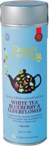 White tea with wild lilac and blueberries 15x2g BIO 30 g English Tea Shop