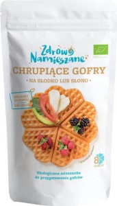 Mixture for baking crispy waffles, sweet or salty BIO 240 g