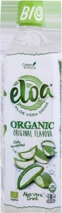 Boisson d'aloès avec des particules d'aloès BIO 500 ml Eloa Aloe Vera Drink